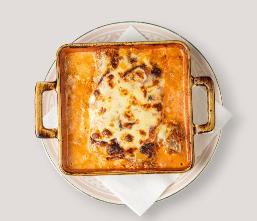 Lasagna aus dem Ofen